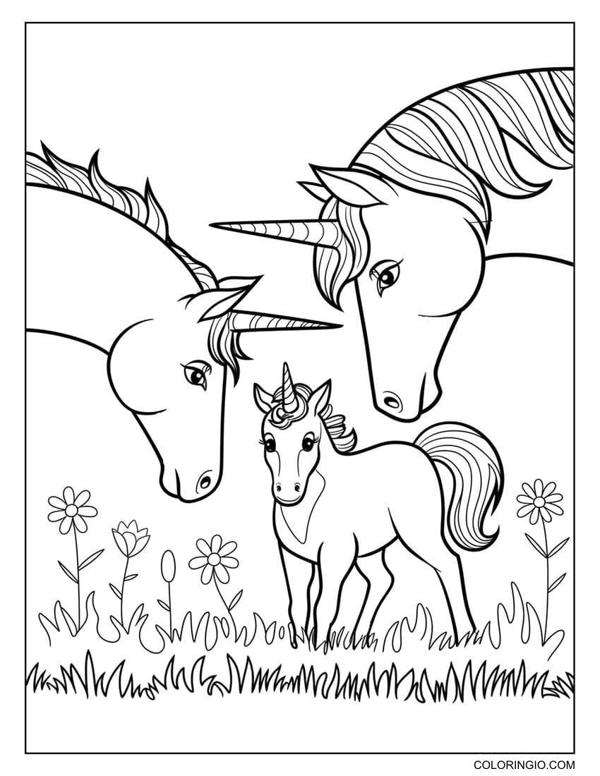 119 Unicorn Coloring Pages (Free Printable PDF)